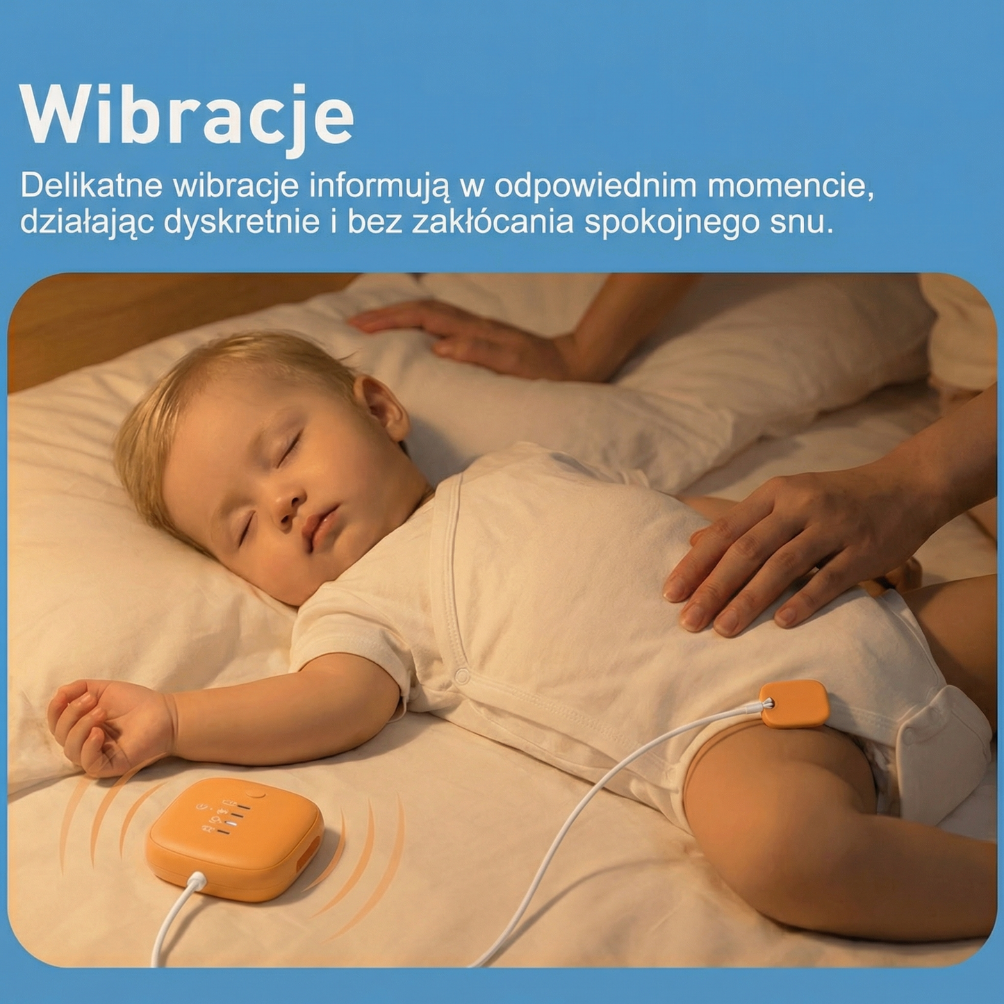 NightGuard™ – Przewodowy alarm na nocne moczenie