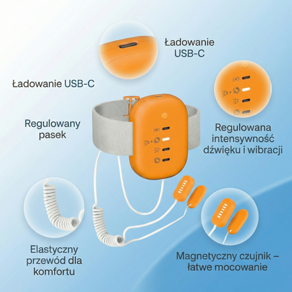 NightGuard™ – Przewodowy alarm na nocne moczenie